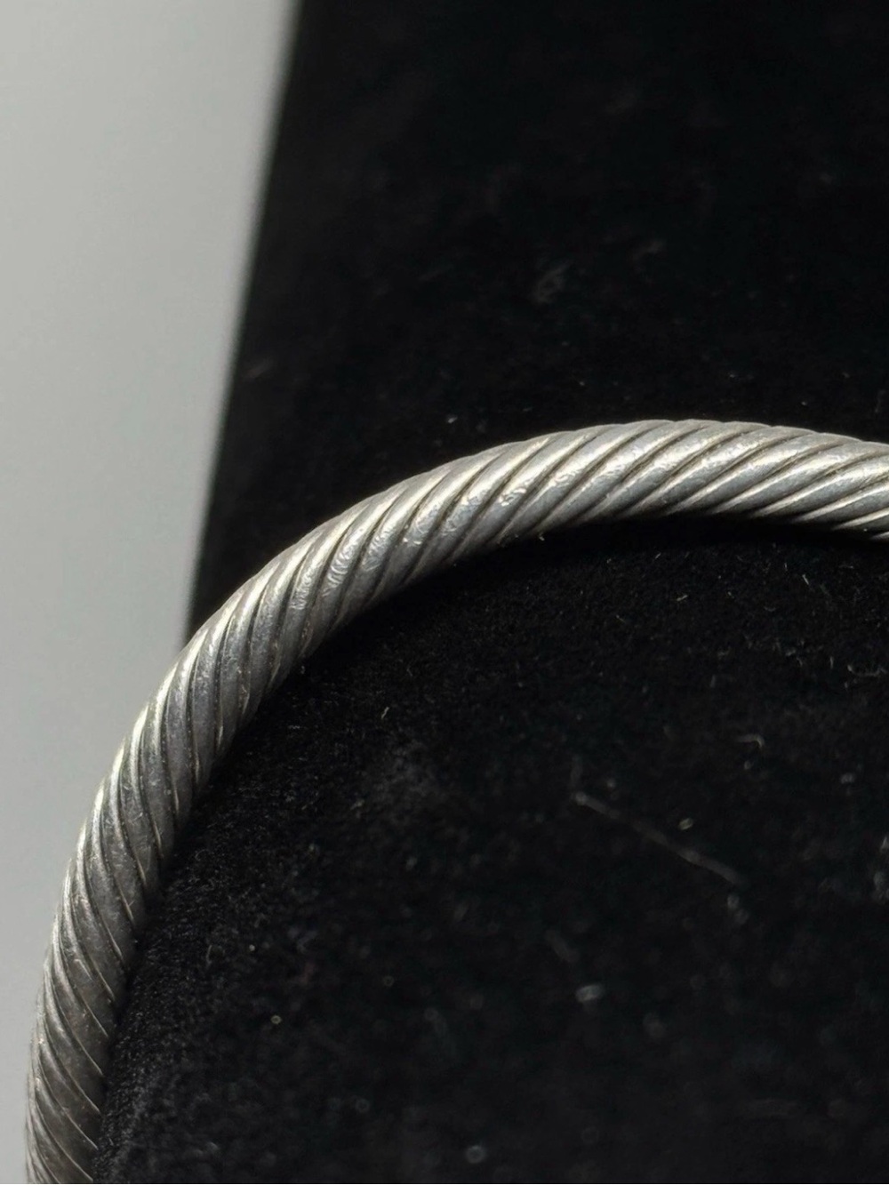 David Yurman Cable Classic 4mm Peridot 14k Gold Sterling Bracelet M READ - Picture 11 of 16